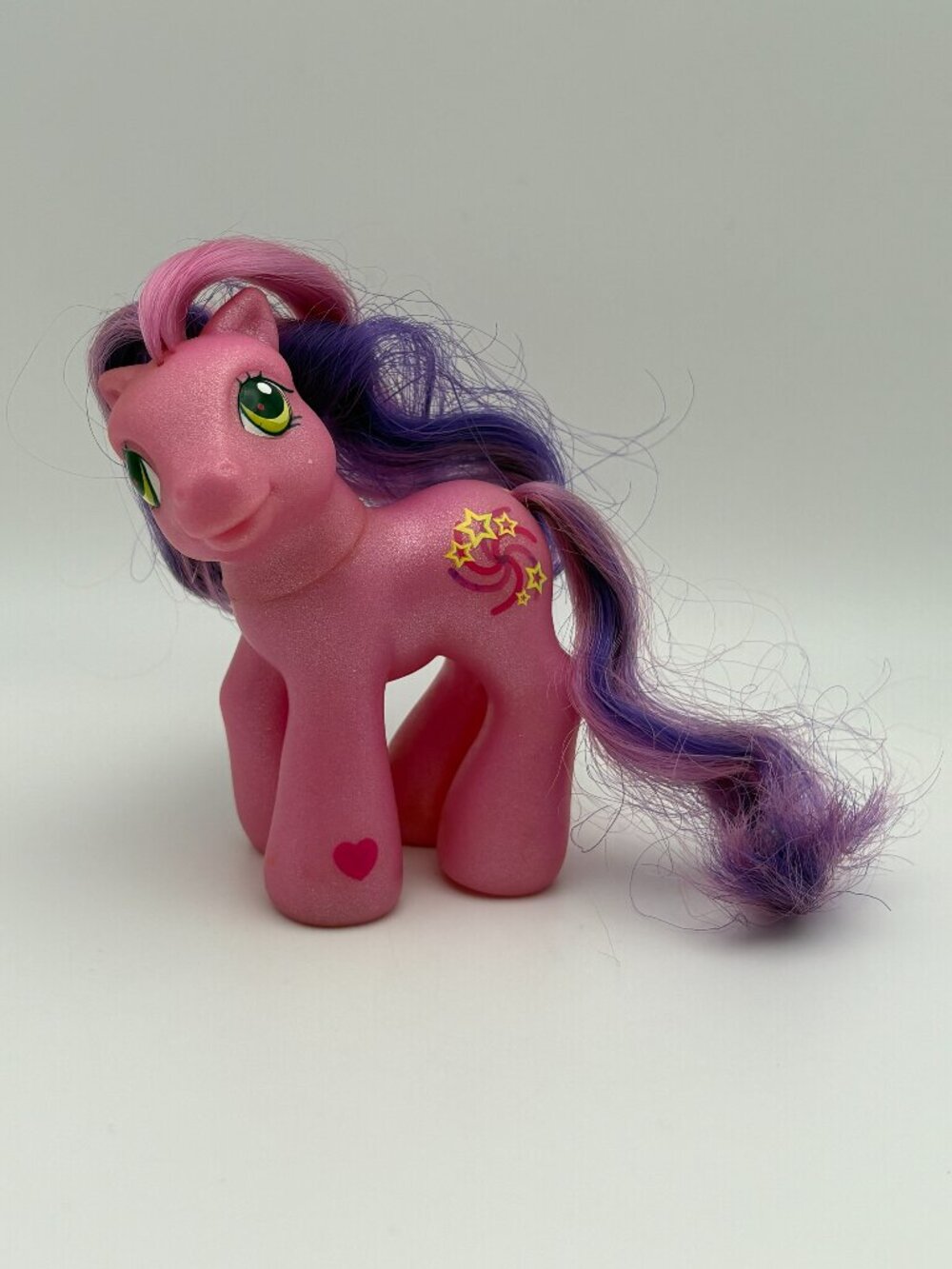 My Little Pony (MLP) Baby Sparkleberry Swirl G3 2002 4" (MLP:LOT1-14)